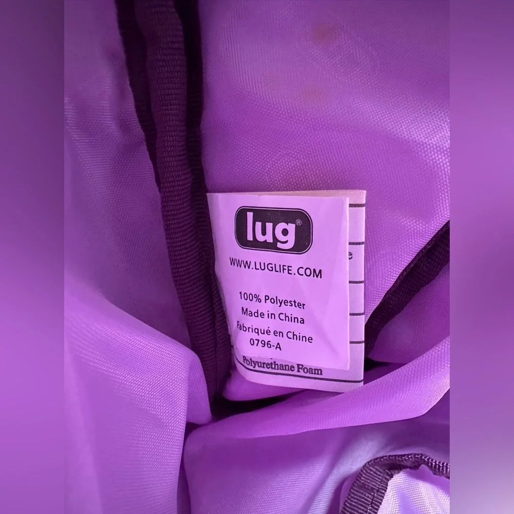 Lug Puddle Jumper Convertible Tote Bag in Purple